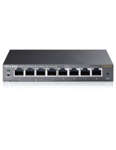 Switch TP-Link TL-SG108PE, Easy Smart, 4xPoE, 8port 10/100/1000Mbps