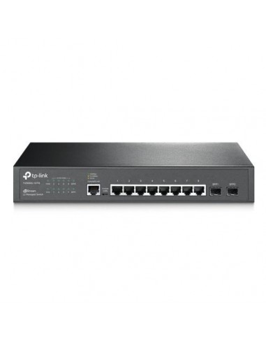 Switch TP-Link JetStream T2500-10TS, 8port 10/100/1000Mbps, 2xSFP