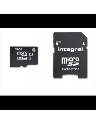 Spominska kartica Micro SDHC 32GB Integral (INMSDH32G10-90SPTAB)