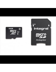 Spominska kartica Micro SDXC 64GB Integral (INMSDX64G10-90SPTAB)