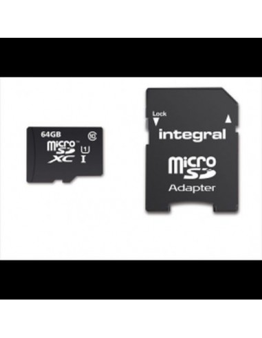 Spominska kartica Micro SDXC 64GB Integral (INMSDX64G10-90SPTAB)