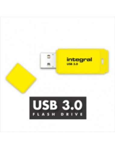 USB disk 16GB Integral Neon (INFD16GBNEONYL3.0) rumen, USB3.0
