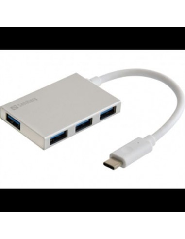 USB-C Hub Sandberg (136-20), 4xUSB3.0