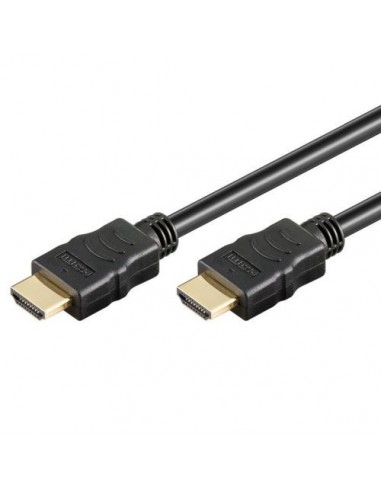 Kabel HDMI M/M 15m, Goobay 34264, pozlačen