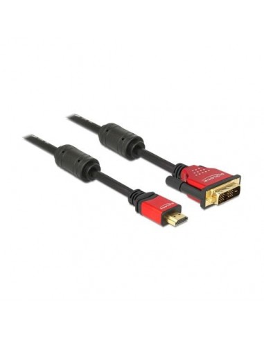 Kabel HDMI-DVI M/M 3m, Delock 84343