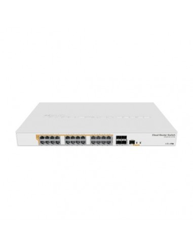 Switch Mikrotik CCRS328-24P-4S+RM, 24port 10/100/1000Mbps + 4xSFP
