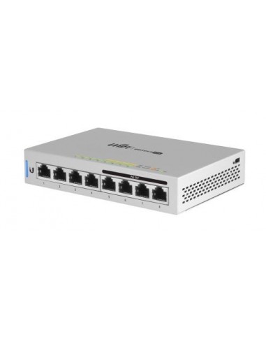 Switch Ubiquiti UniFi US-8-60W, 8port 1000Mbps, 4xPoE
