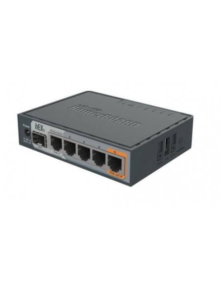Router Mikrotik RouterBoard RB760IGS hEX S, 5x1000Mbps