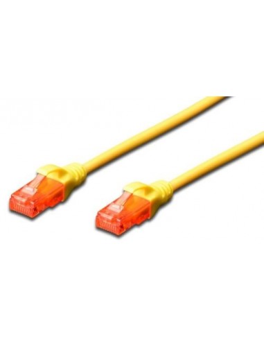 UTP priključni kabel C6 RJ45 5m, rumen, Digitus DK-1617-050/Y