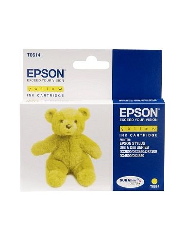 Epson kartuša T0614 Yellow za Stylus D68/88/DX3850/4850