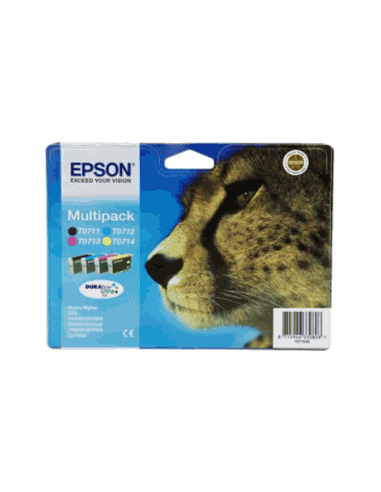 Epson komplet kartuš T0715 za Stylus D78/DX4050/5050/6050/7000F