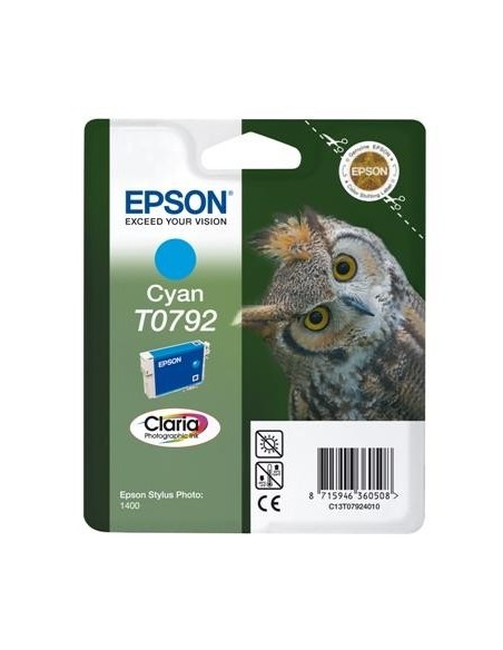 Epson kartuša T0792 Cyan za Stylus Photo 1400