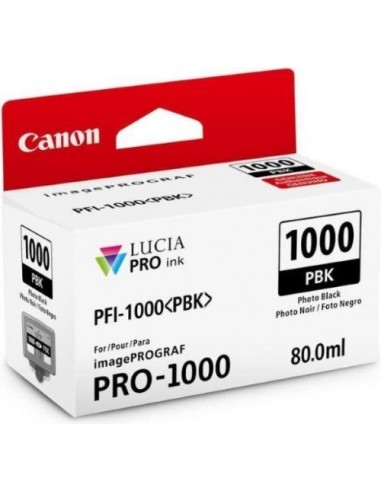 Canon kartuša PFI-1000PBK Photo črna za iP PRO-1000