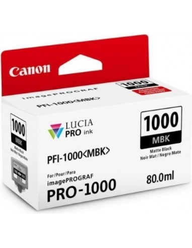 Canon kartuša PFI-1000MBK Matt črna za iP PRO-1000