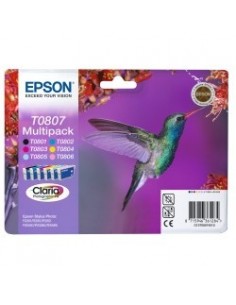 Epson komplet kartuš T0807 za Stylus Photo R265/360/RX560
