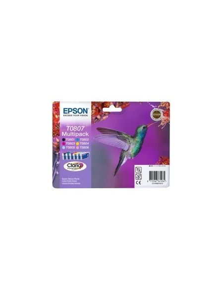 Epson komplet kartuš T0807 za Stylus Photo R265/360/RX560