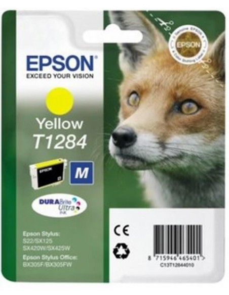 Epson kartuša T1284 Yellow za Stylus S22/SX125/ SX425W/BX305F