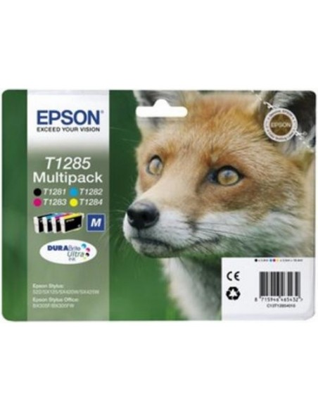 Epson komplet kartuš T1285 Bk+C+M+Y za Stylus S22/SX125/ SX425W/BX305F