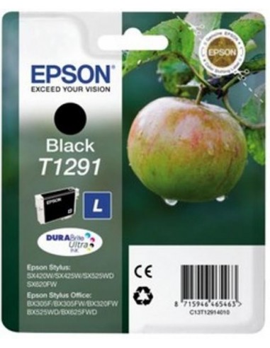 Epson kartuša T1291 črna za Stylus SX425W/SX525WD/BX305F