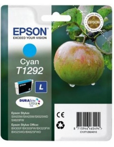 Epson kartuša T1292 Cyan za Stylus SX425W/SX525WD/BX305F