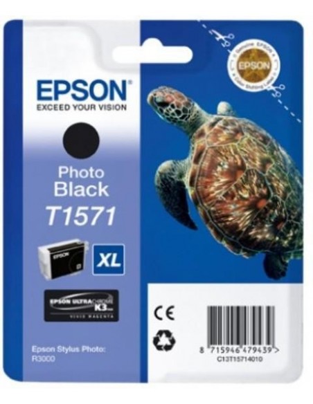 Epson kartuša T1571 Foto-črna za R3000