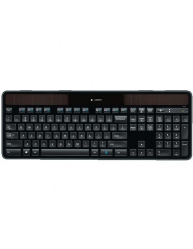 Tipkovnica Logitech K750 Solar (920-002929), črna, brezžična, SLO gravura