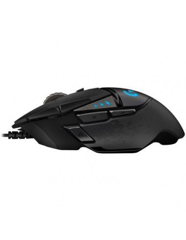 Miška Logitech G502 Hero (910-005470), RGB, črna, USB