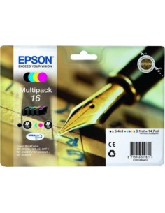 Epson komplet kartuš 16 Bk+C+M+Y za WorkForce WF-2520/2530/2540