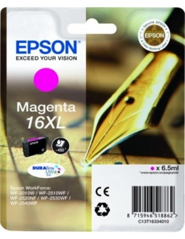 Epson kartuša 16XL Magenta za WorkForce WF-2520/2530/2540