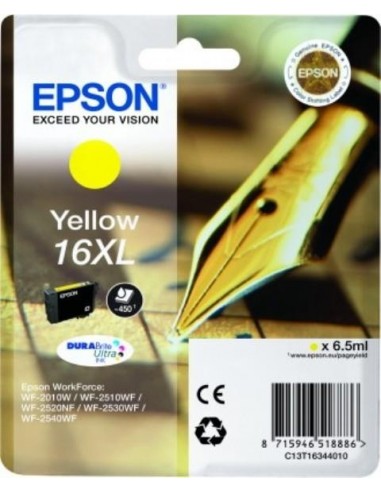 Epson kartuša 16XL Yellow za WorkForce WF-2520/2530/2540