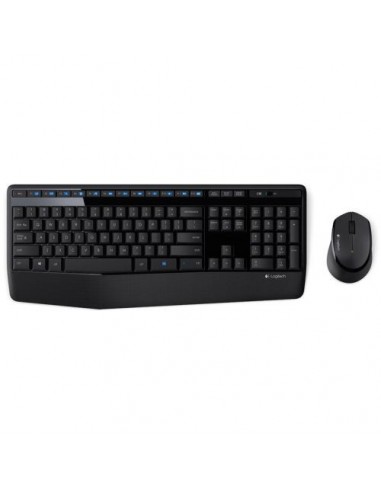 Tipkovnica + miška Logitech Cordless Desktop MK345 (920-006489), USB, SLO tisk