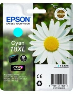 Epson kartuša T1812 XL Cyan za XP-30/102/202/205/302/305/402/405 (450 str.)