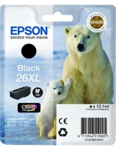 Epson kartuša 26XL črna za XP-600/700/800