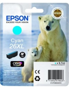 Epson kartuša 26XL Cyan za XP-600/700/800