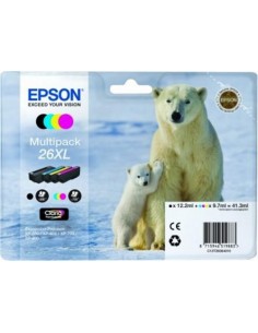 Epson komplet kartuš 26XL Bk+C+M+Y za XP-600/700/800