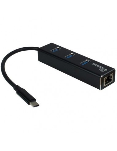 Mrežna kartica USB-C na RJ45 1Gb INTER-TECH ARGUS IT-410 (88885440) + 3-port hub