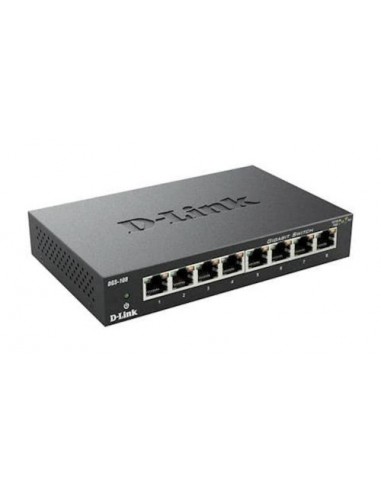 Switch D-Link DGS-108, 8port 10/100/1000Mbps