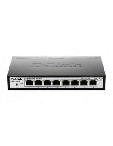 Switch D-Link DGS-1100-08, 8port 10/100/1000Mbps