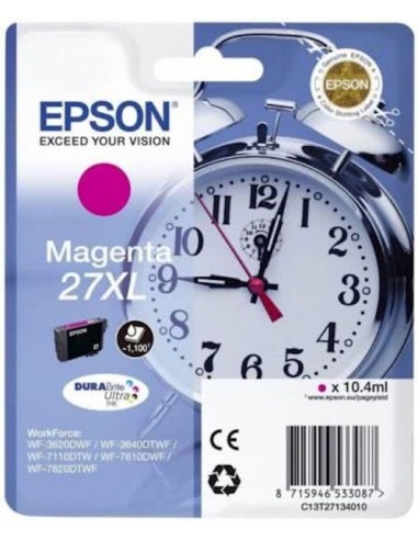 Epson kartuša 27XL Magenta za WF-3620/3640/7110/7610/7620 (1.100 str.)