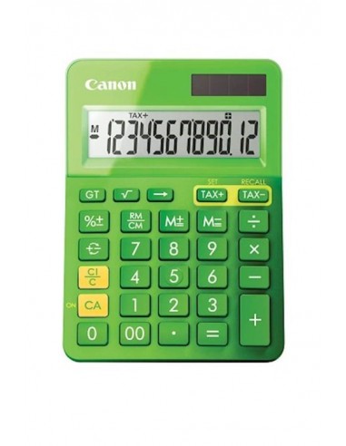 Kalkulator Canon LS-123K (9490B002AA), zelen