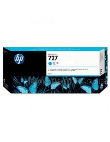 HP kartuša 727 Cyan za DesignJet T9X0/15X0/25X0 (300ml)
