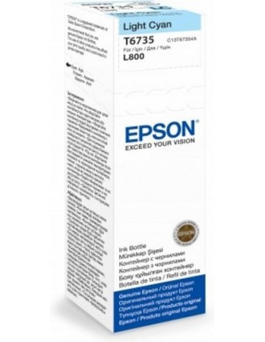 Epson črnilo T6735 Light-Cyan za L800 (70 ml)