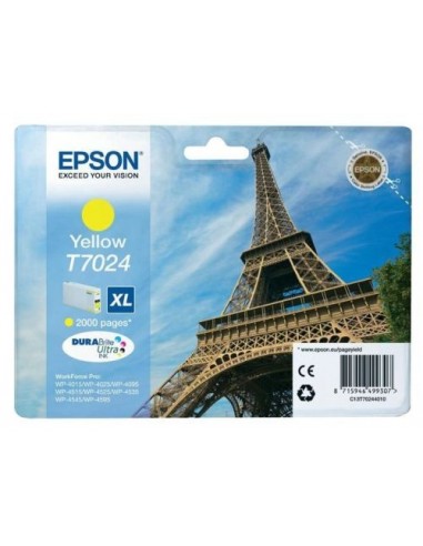 Epson kartuša T7024 XL Yellow za WP-4015 (2.000 str.)