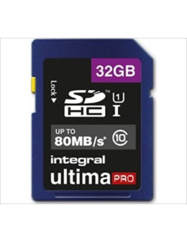 Spominska kartica SDHC 32GB Integral UltimaPro (INSDH32G10-80U1)