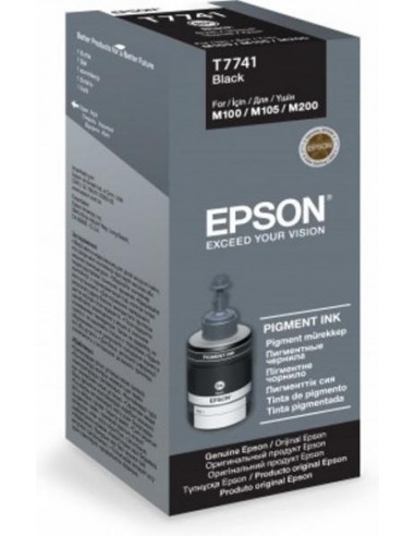 Epson črnilo T7741 črno za M100/M105/M200