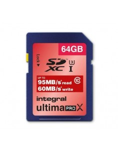 Spominska kartica SDHC 64GB Integral UltimaPro X (INSDX64G10-95/60U1)