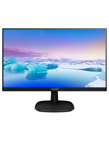 Monitor Philips 23.8"/60,5cm 243V7QJABF, VGA/HDMI/DP, 1920x1080@60Hz, 250cd/m2, 1.000:1, 5ms, 2x2W zvočniki, črn