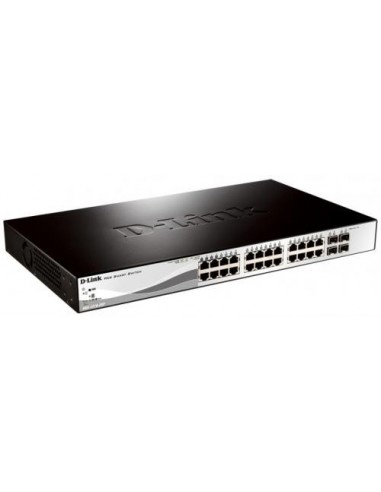 Switch D-Link DGS-1210-28P, 24port 10/100/1000Mbps, PoE