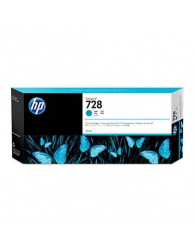 HP kartuša 728 XXL cyan za T730/T830 (300 ml)
