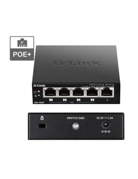 Switch D-Link DGS-1005P/E